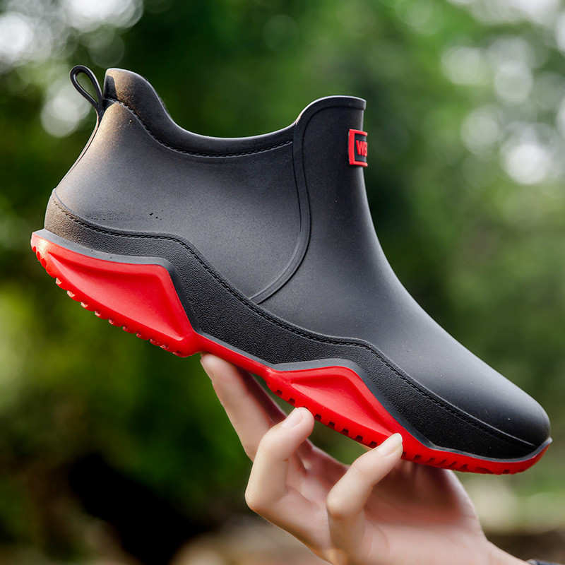 Fishing Boots - Moda yağmur ayakkabıları açık su geçirmez