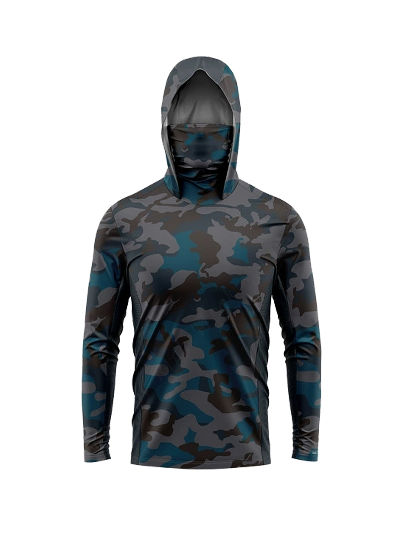 Fishing Hoodie - UPF50+ Güneş Korumalı Erkek Balıkçı Kapüşonlu