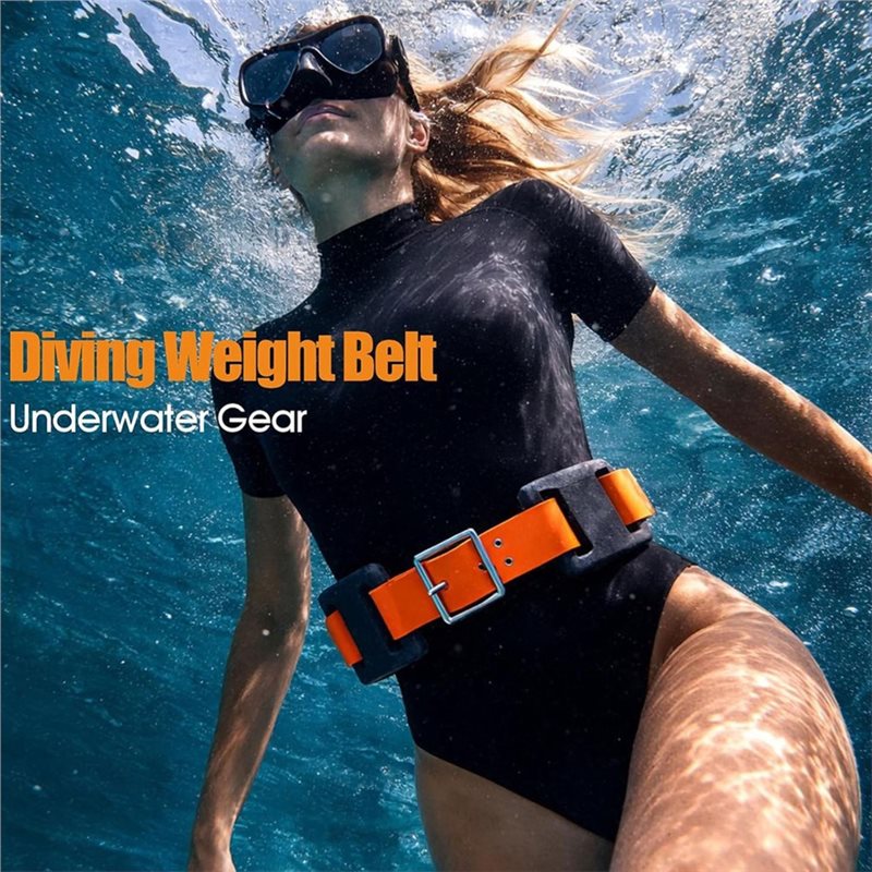 Fishing Belt - RTENTE-Balıkçılık Dalış Kemeri Tokası, Kauçuk Dalış