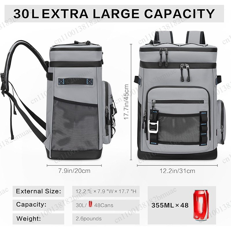 Fishing Bag Waterproof - Erkekler ve Kadınlar İçin Sızdırmaz Soğutucu