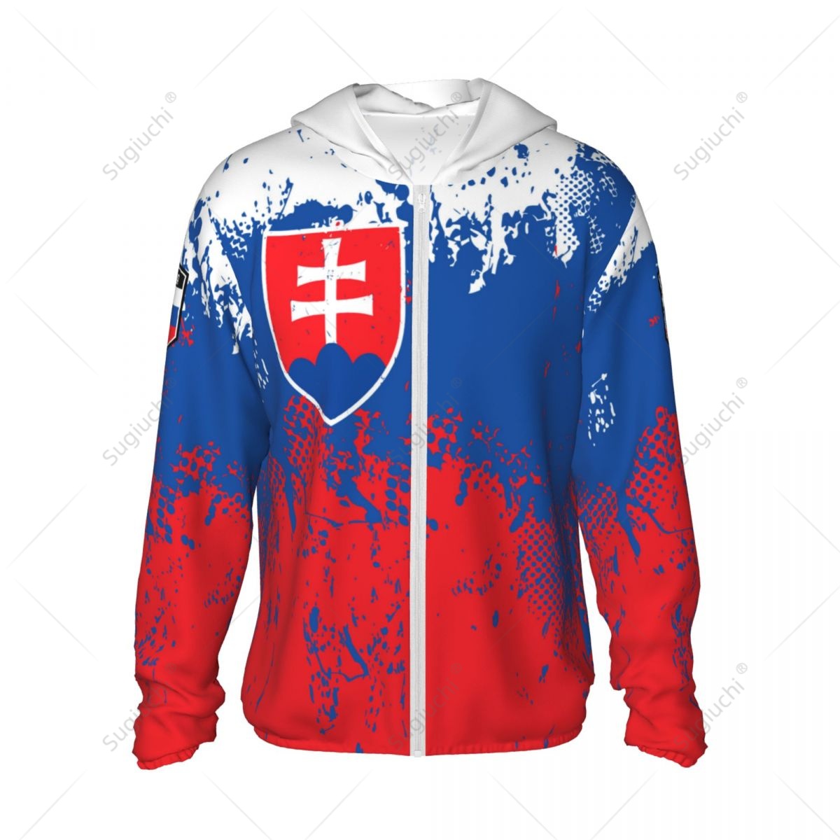 Slovakya bayrağı güneş koruma  - Fishing Hoodie incelemesi ve fiyatı