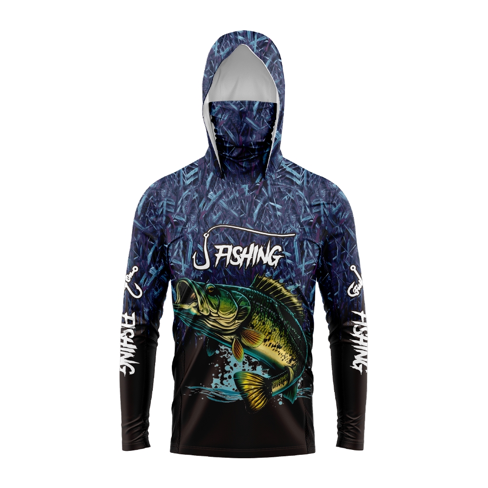 Erkekler İçin Levrek Balığı Ba - Fishing Hoodie incelemesi ve fiyatı