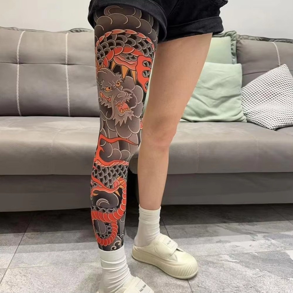 Tam Bacak Sahte Dövme Çorap Ba - Fishing Socks incelemesi ve fiyatı