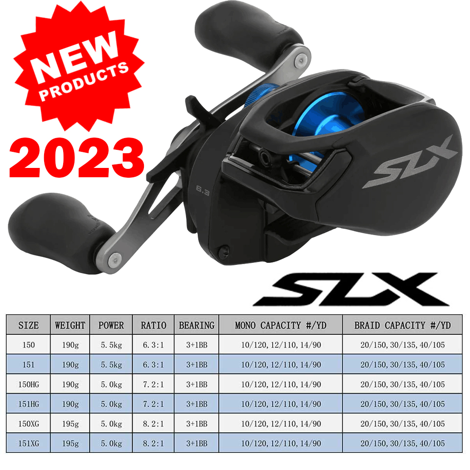 SHIMANO Baitcasting Reel SLX D - Kastking Reel Zephyr incelemesi ve fiyatı