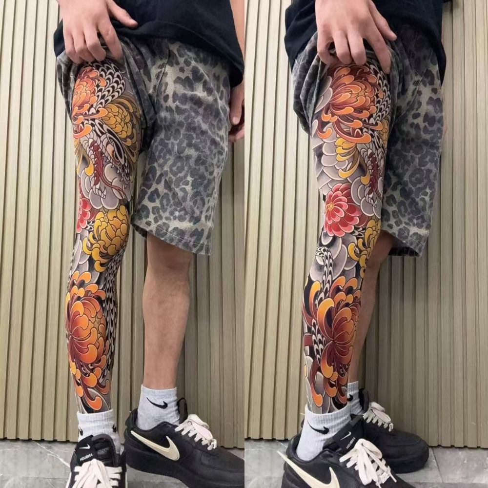 Tam Bacak Sahte Dövme Çoraplar - Fishing Socks incelemesi ve fiyatı