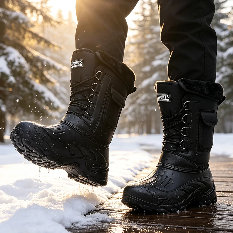 Erkek Kışlık Kar Botları Açık  - Fishing Boots incelemesi ve fiyatı