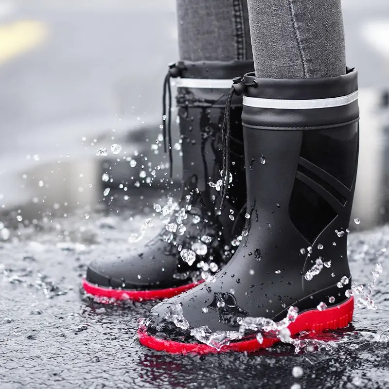 Moda erkek Orta Tüp Yağmur Bot - Fishing Boots incelemesi ve fiyatı