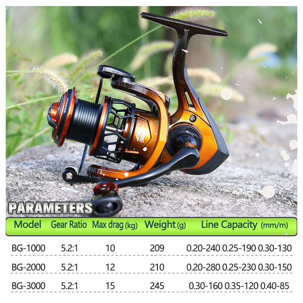 JOSBY İplik balıkçılık Reel 10 - Daiwa Reel Bg incelemesi ve fiyatı